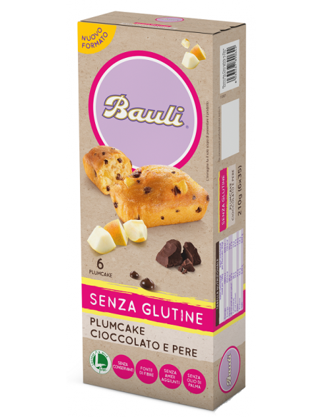 Bauli plumcake cioc-pere 6x35g