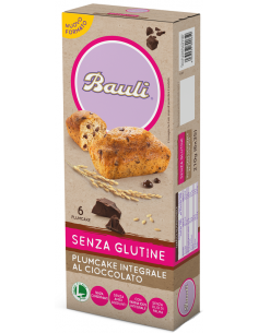 Bauli plumcake integr cioc 6pz