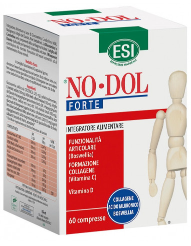 Esi No Dol Forte per la funzionalità articolare e la formazione di collagene 60 compresse