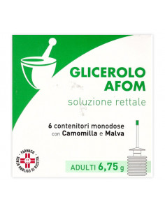 Glicerolo afom ad 6cont 6,75g