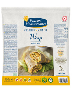 Piaceri medit piadina wrap180g