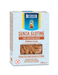 De cecco fusilli n34 lent 250g