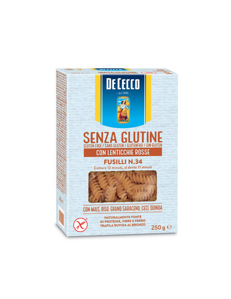 De cecco fusilli n34 lent 250g