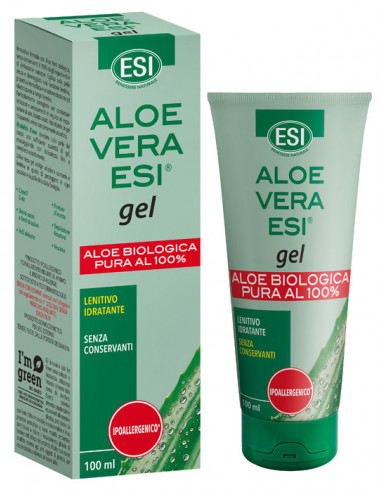 Esi Aloe Vera gel puro idratante e lenitivo contro irritazioni e arrossamenti 100ml