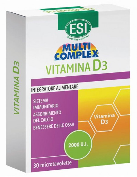 Esi multicomplex vit d3 30tav