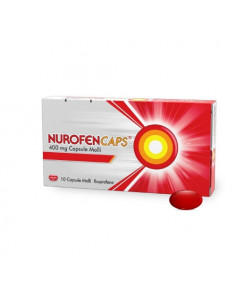 Nurofencaps ibuprofene per rapido sollievo da dolori 10 cps molli 400mg