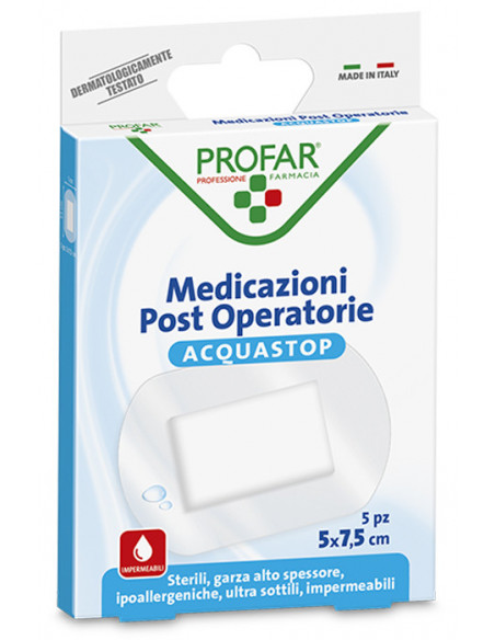 PROFAR MED ACQUASTOP 5X7,5 5P