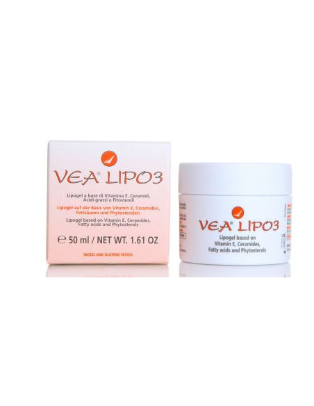 VEA LIPO3 GEL EMOLLIENTE IDRATANTE AZIONE EMOLLIENTE VISO 50ML - Clubfarma