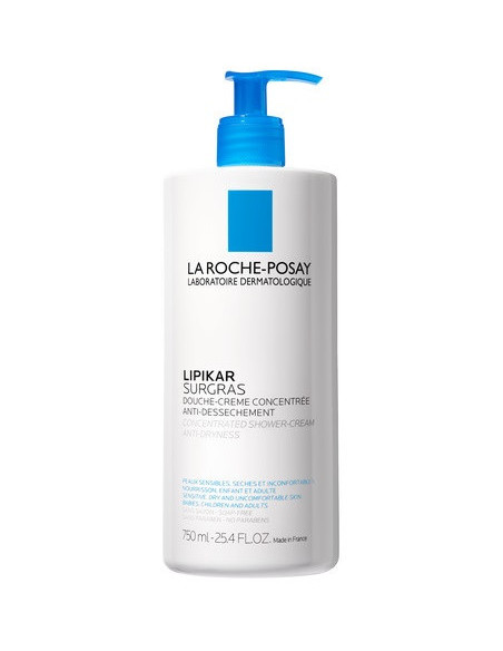 LA ROCHE-POSAY LIPIKAR SURGRAS DOCCIA-CREMA DETERGENTE750ML- Clubfarma