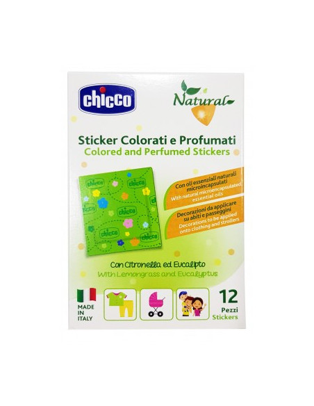 CHICCO - CEROTTI COLORATI E PROFUMATI ANTIZANZARA - Clubfarma