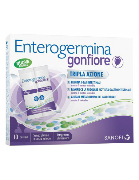 ENTEROGERMINA GONFIORE 10 BUSTINE - Clubfarma