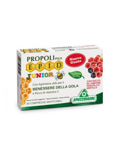 EPID PROPOLI PLUS JUNIOR BENESSERE GOLA 30 COMPRESSE - Clubfarma