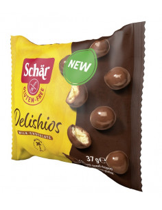 SCHAR DELISHIOS PRALINE RICOPERTE DI CIOCCOLATO SENZA GLUTINE 37G - Clubfarma