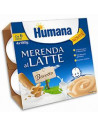 Humana merenda bisc 4x100g