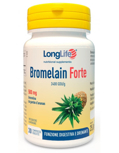 Bromelain forte longlife 30tav