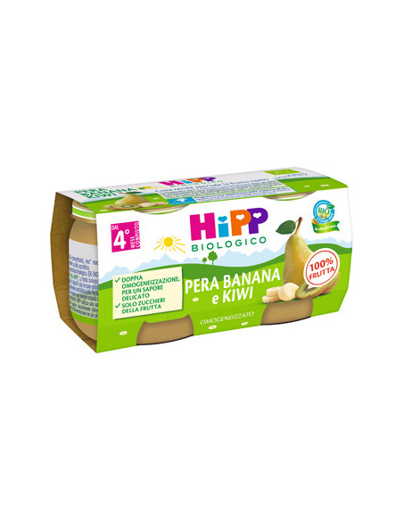 Hipp omog kiwi banana per2x80g