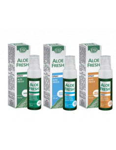 Esi Aloe Fresh spray per alito fresco menta forte, menta e anice-liquirizia 15ml