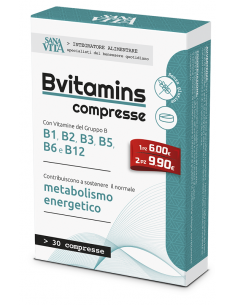 Sanavita b-vitamins 30cpr