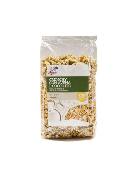 Crunchy c avena cocco 375g