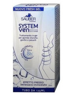 Sauber system ven gel 125ml