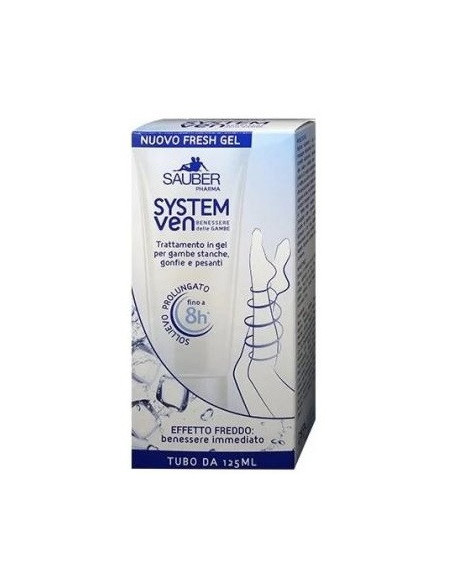 Sauber system ven gel 125ml