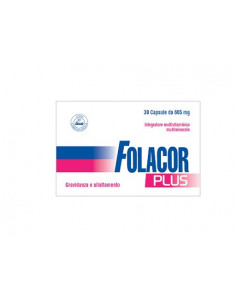 Folacor plus integrat 30 capsule