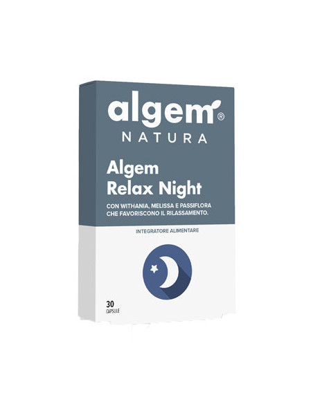 Algem relax night 30 capsule