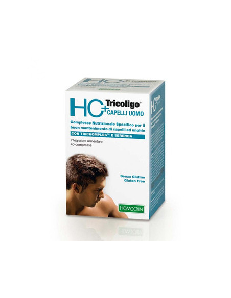 Hc+ tricoligo uomo 40 compresse