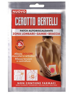 Bertelli patch autoriscaldante