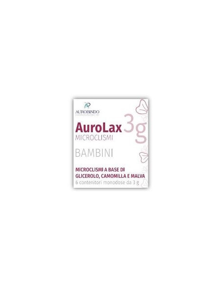 Aurolax microclismi bambini 6p