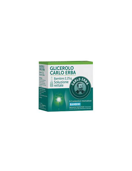 Glicerolo bb 6cont 2,25g