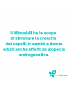 Minoxidil 5% soluzione cutanea non oleosa per contrastare la caduta dei capelli 60ml