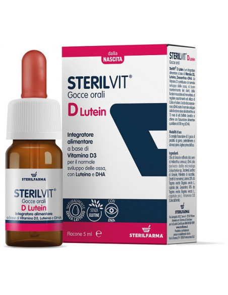 Sterilvit d lutein dha gtt 5ml