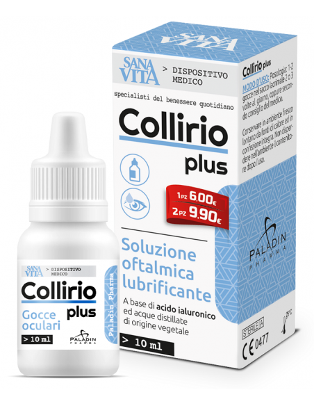 Sanavita collirio plus 10ml