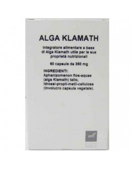 Alga klamath polvere 60 capsule