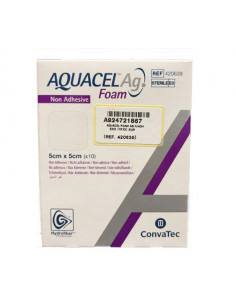 Aquacel ag foam n ades 5x5 10p