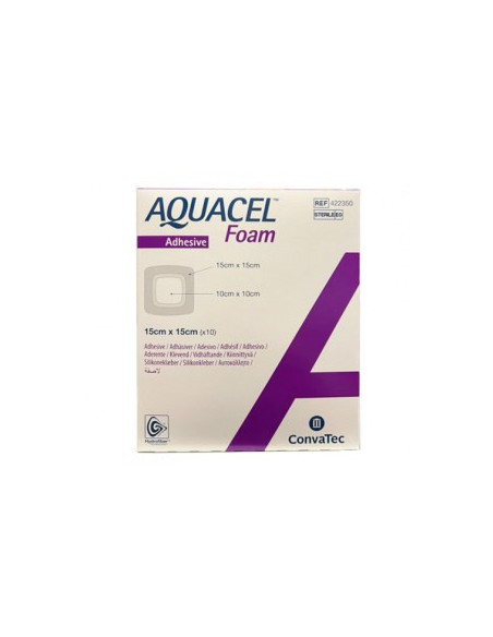 Aquacel foam ades 15x15 10pz