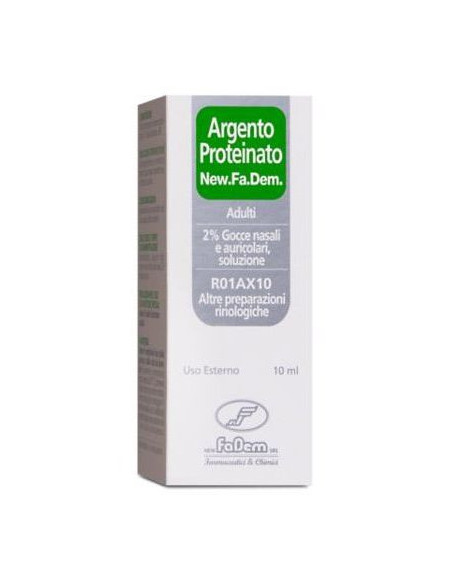 Argento proteinato 2% 10ml