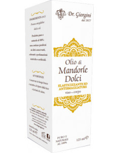 Olio di mandorle dolci 125ml