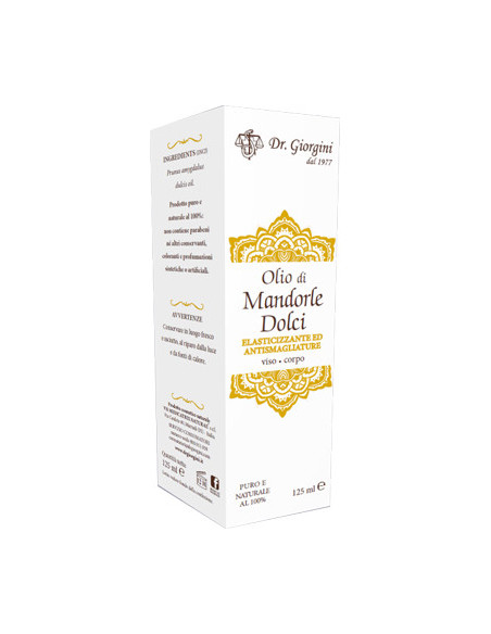 Olio di mandorle dolci 125ml