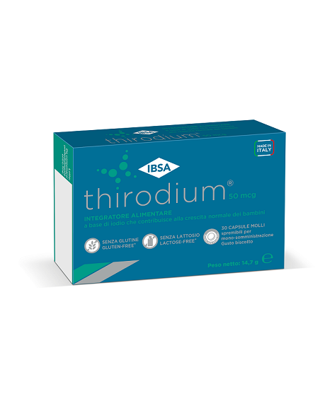 Thirodium 50mcg 30 capsule molli