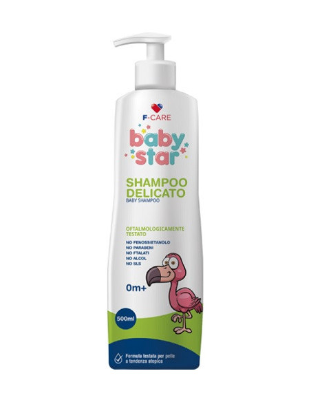 BABYSTAR SHAMPOO DELICATO500ML