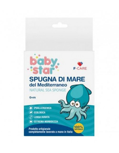 BABYSTAR SPUGNA MARE NATURALE