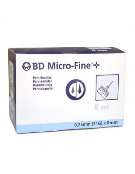 Bd microfine ago g31 8mm 100pz