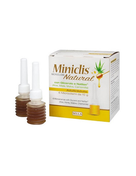 Miniclis natural md ad 6pz