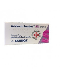 ACICLOVIR SANDOZ*CR 3G 5%