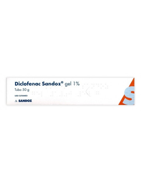 DICLOFENAC SANDOZ*GEL 50G 1%