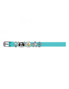 BRACCIALETTO AQUA SIL C CHARMS