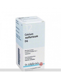 CALCIUM SULFUR 12SCHUSS 12DH50