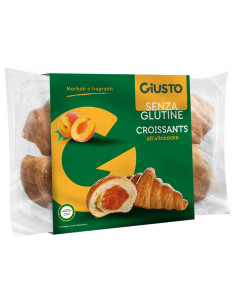 Giusto s/g croissant alb 4x80g